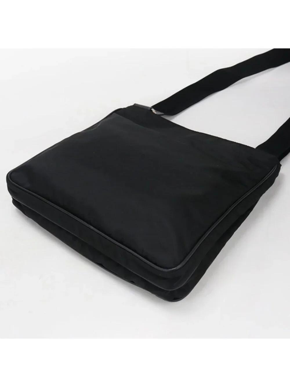 Prada Triangle Logo Shoulder Bag Nylon